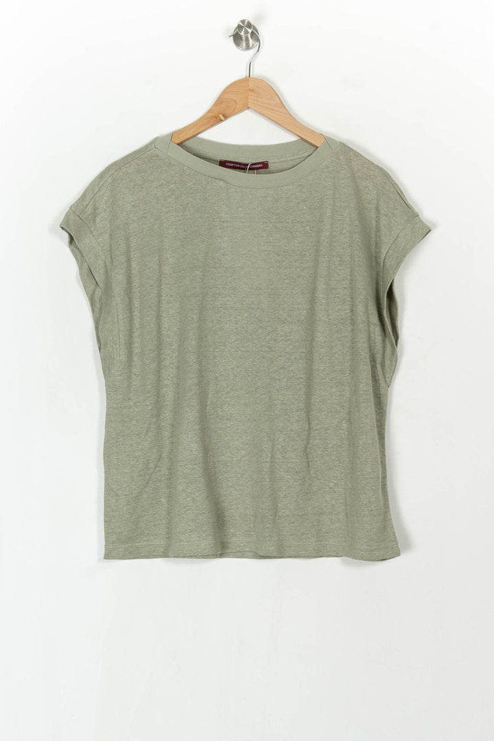 Tee-shirt Vert - Taille XL/42 de la marque Comptoir des Cotonniers | PARAD121807 - Vendu par Paradigme - Image 2