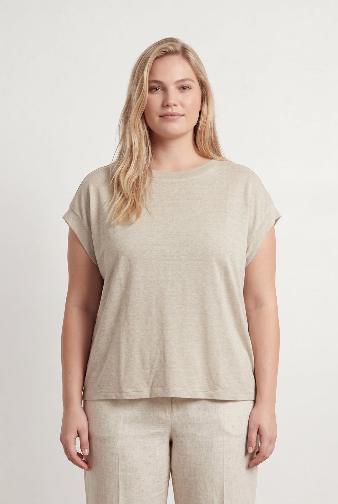 Tee-shirt Beige - Taille XL/42 de la marque Comptoir des Cotonniers | PARAD121808 - Vendu par Paradigme - Image 1