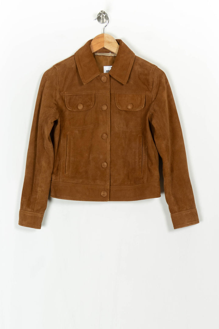 Veste Marron - Taille XS/34 de la marque La Fée Maraboutée | PARAD121809 - Vendu par Paradigme - Image 2