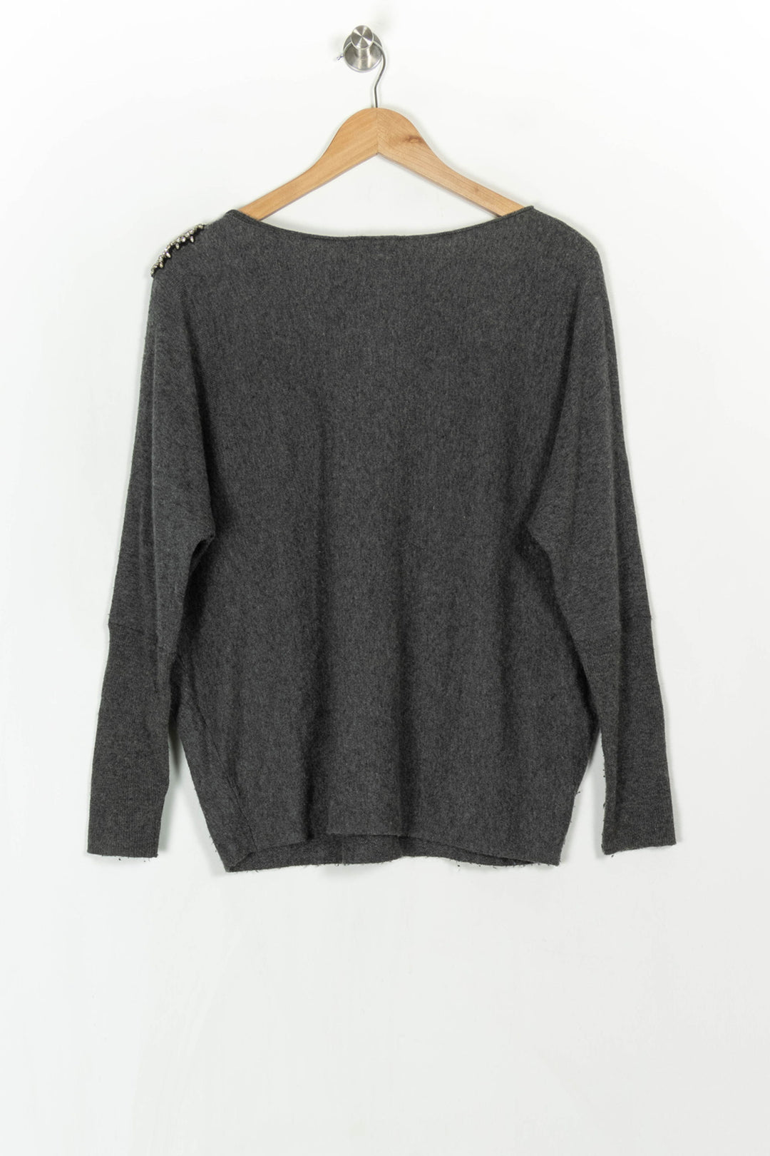 Pull Gris - Taille M/38 de la marque ZAPA | PARAD121810 - Vendu par Paradigme - Image 5