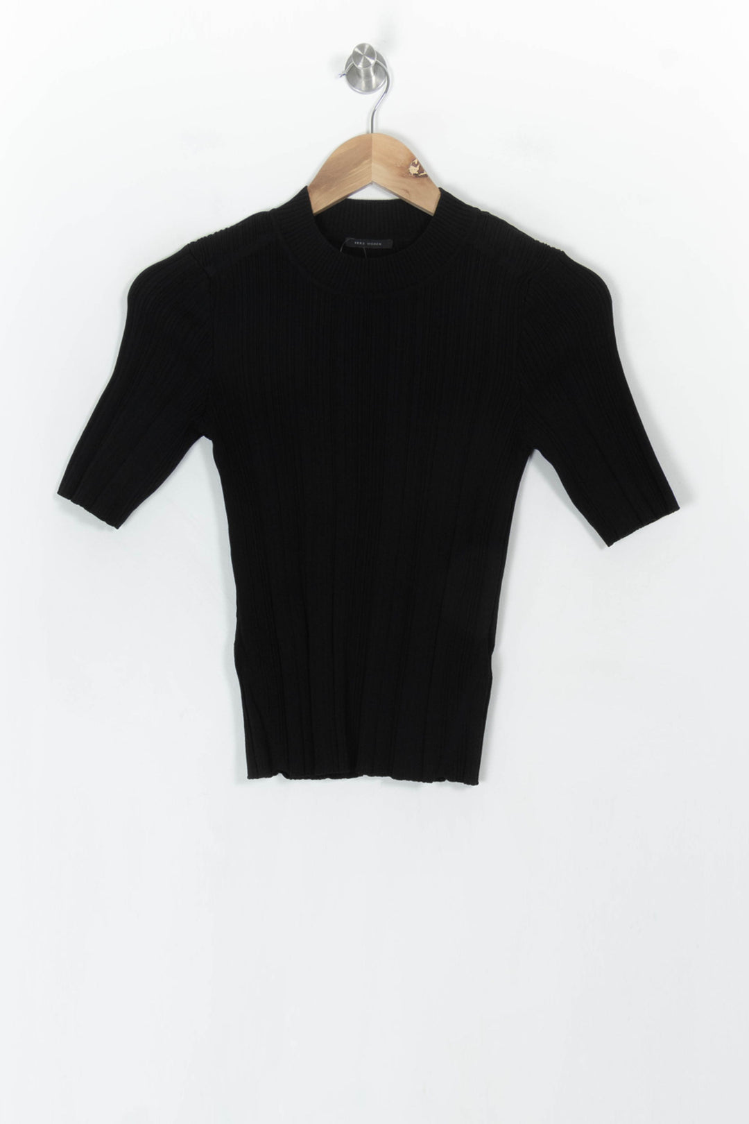 Pull Noir - Taille S/36 de la marque IKKS | PARAD121812 - Vendu par Paradigme - Image 2