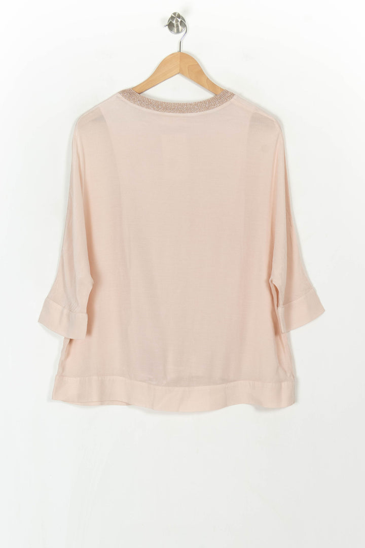 Blouse Rose - Taille S/36 de la marque Sud express | PARAD121814 - Vendu par Paradigme - Image 5