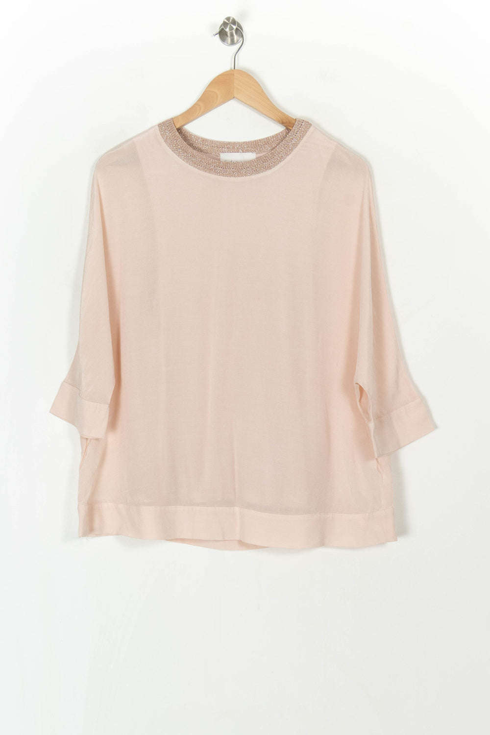 Blouse Rose - Taille S/36 de la marque Sud express | PARAD121814 - Vendu par Paradigme - Image 2