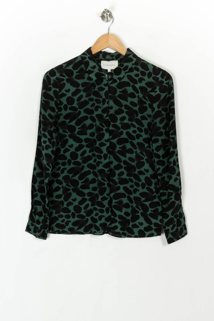 Chemise Verte et Noire - Taille S/36 de la marque Sud express | PARAD121816 - Vendu par Paradigme - Image 2