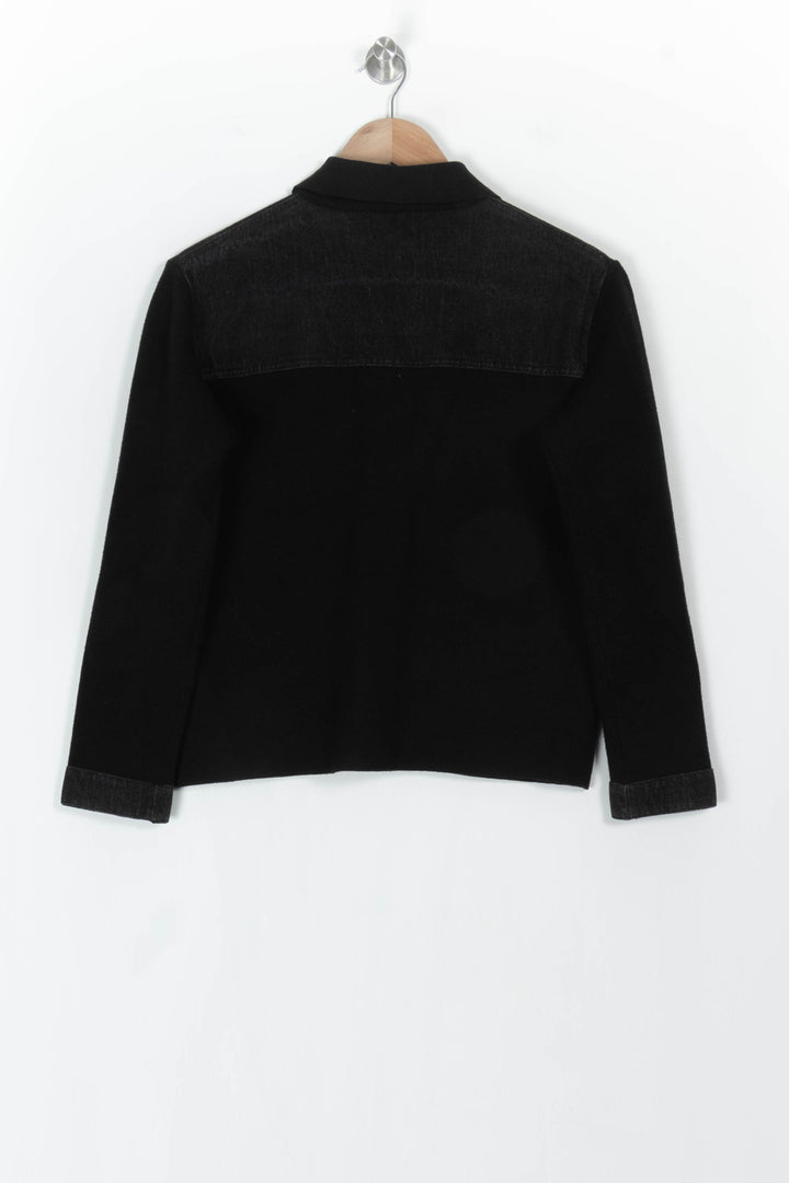 Surchemise Noire - Taille S/36 de la marque Maison 123 | PARAD121817 - Vendu par Paradigme - Image 5