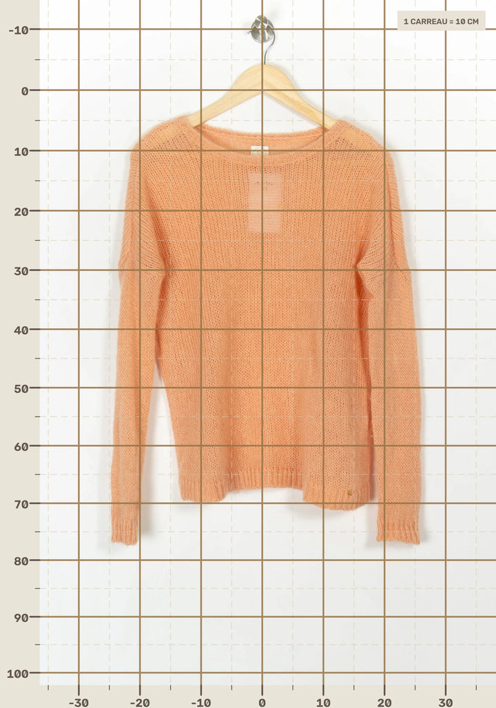 Pull Rose - Taille XS/34 de la marque Des petits hauts | PARAD121818 - Vendu par Paradigme - Image 4