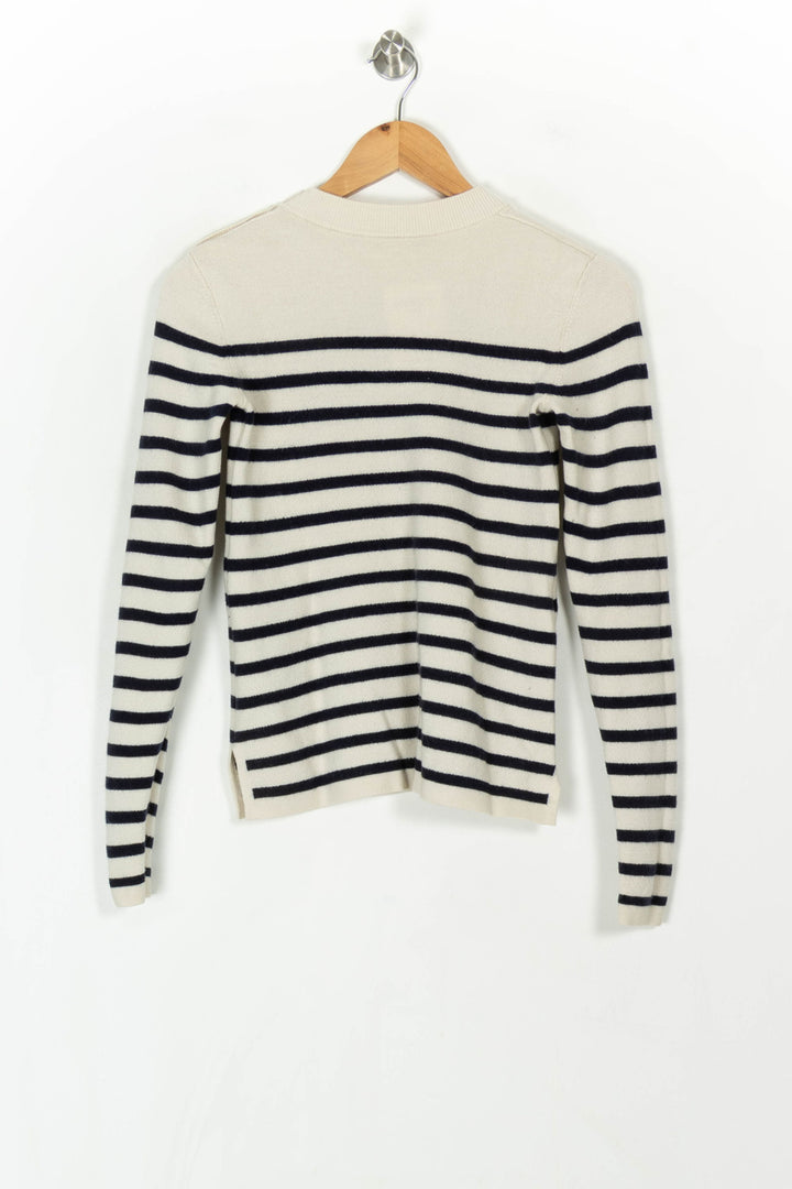 Marinière Écrue et Marine - Taille S/36 de la marque Comptoir des Cotonniers | PARAD121820 - Vendu par Paradigme - Image 5