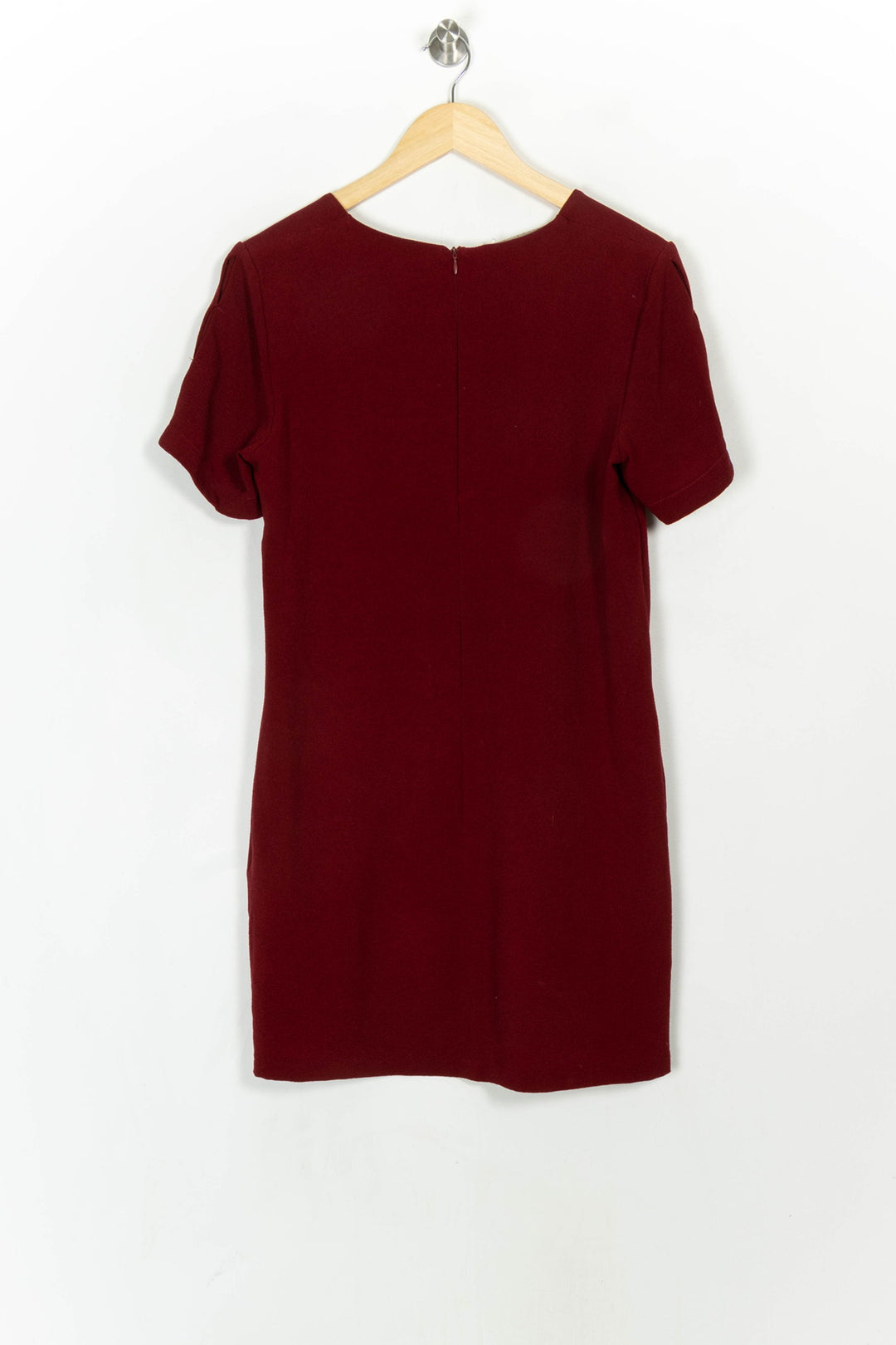 Robe Bordeaux - Taille M/38 de la marque La Fée Maraboutée | PARAD121821 - Vendu par Paradigme - Image 5