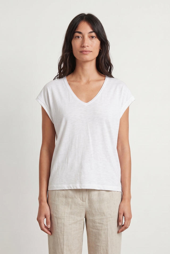 Tee-shirt Blanc - Taille S/36 de la marque Maison 123 | PARAD121823 - Vendu par Paradigme - Image 1
