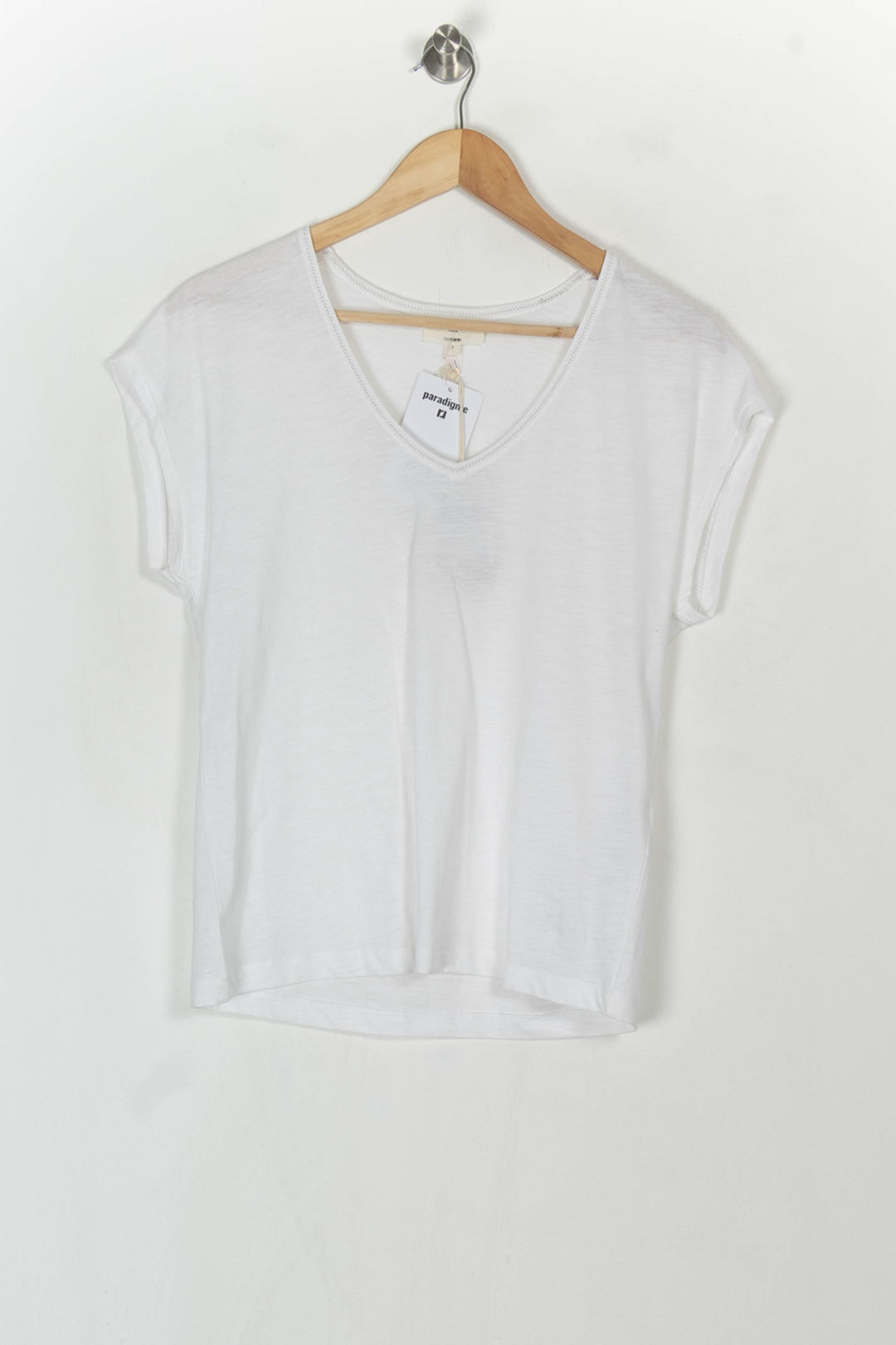 Tee-shirt Blanc - Taille S/36 de la marque Maison 123 | PARAD121823 - Vendu par Paradigme - Image 2