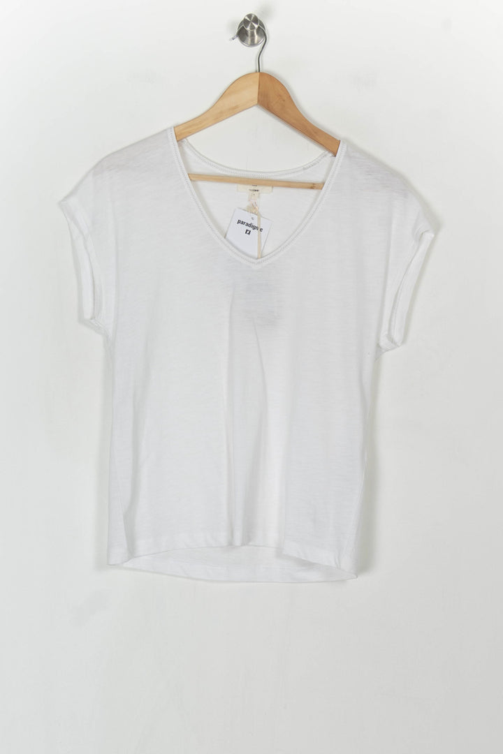 Tee-shirt Blanc - Taille S/36 de la marque Maison 123 | PARAD121823 - Vendu par Paradigme - Image 2