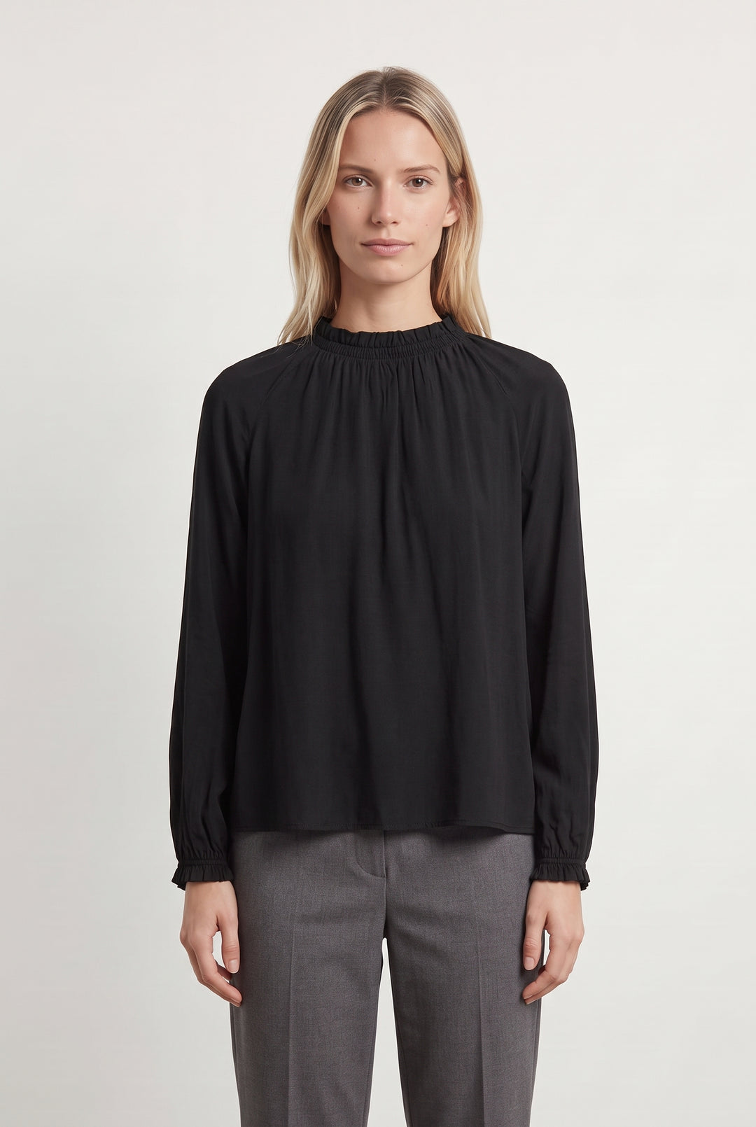 Blouse Noire - Taille S/36 de la marque Comptoir des Cotonniers | PARAD121826 - Vendu par Paradigme - Image 1