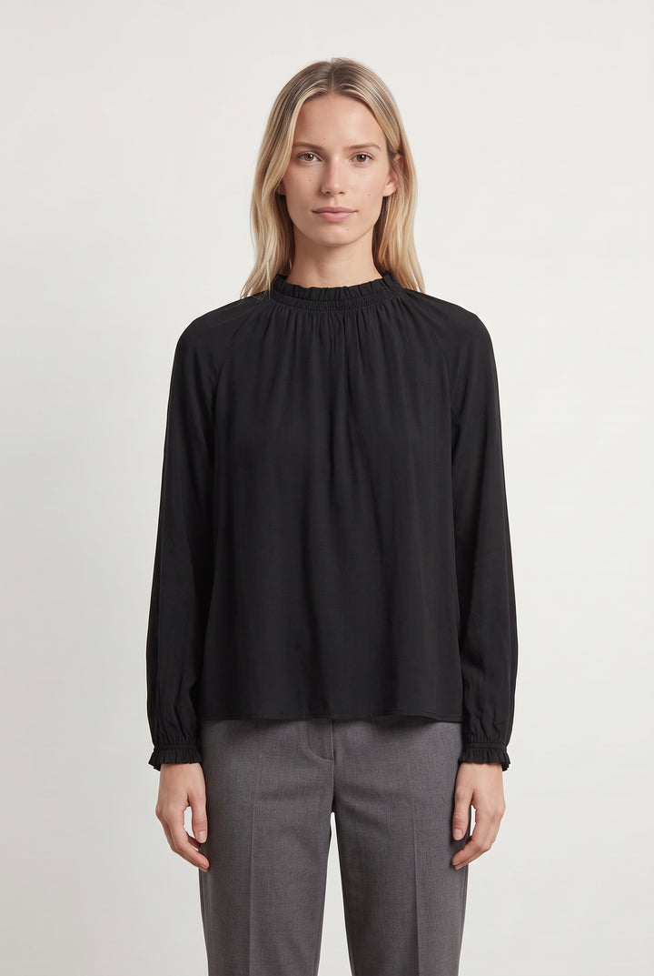 Blouse Noire - Taille S/36 de la marque Comptoir des Cotonniers | PARAD121826 - Vendu par Paradigme - Image 1