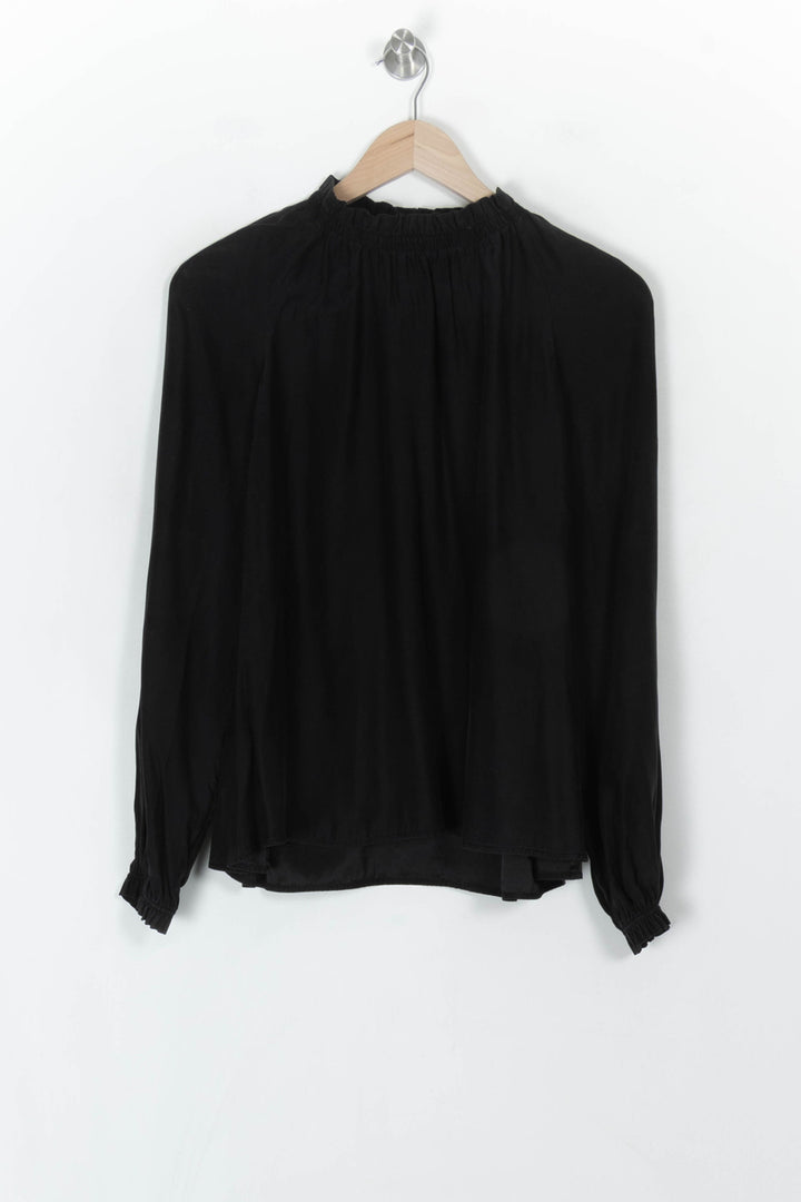 Blouse Noire - Taille S/36 de la marque Comptoir des Cotonniers | PARAD121826 - Vendu par Paradigme - Image 2