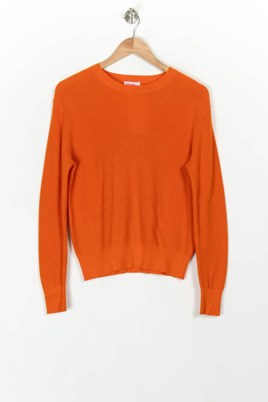 Pull Col Rond Orange - Taille S/36 de la marque From Future | PARAD121828 - Vendu par Paradigme - Image 2