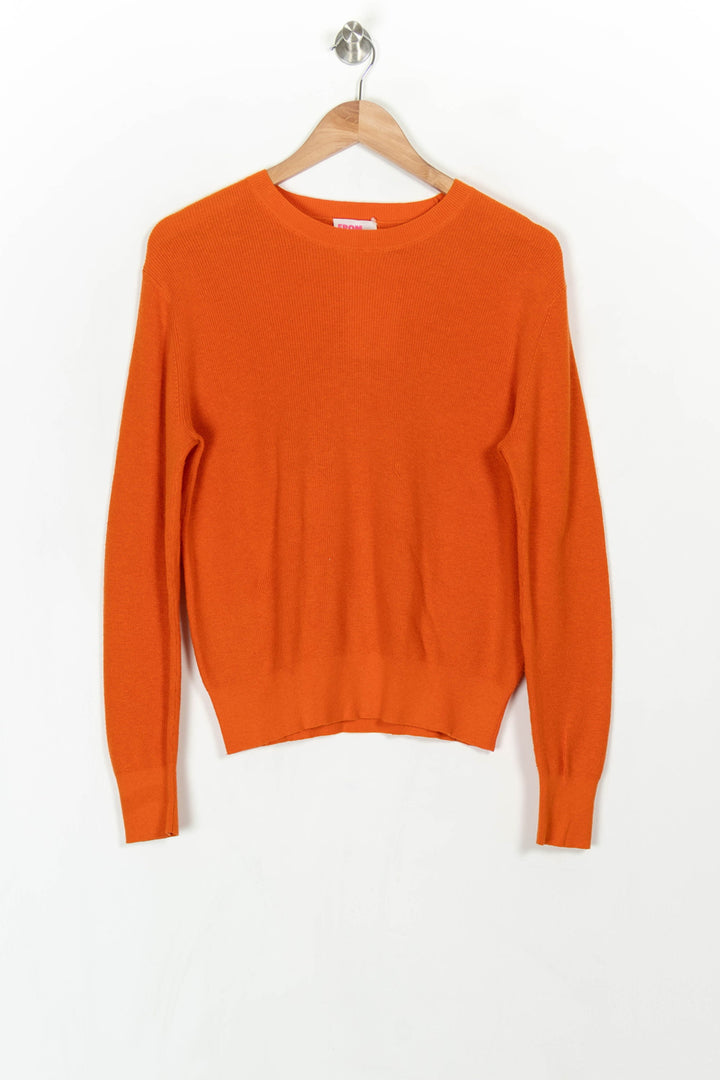 Pull Col Rond Orange - Taille S/36 de la marque From Future | PARAD121828 - Vendu par Paradigme - Image 2