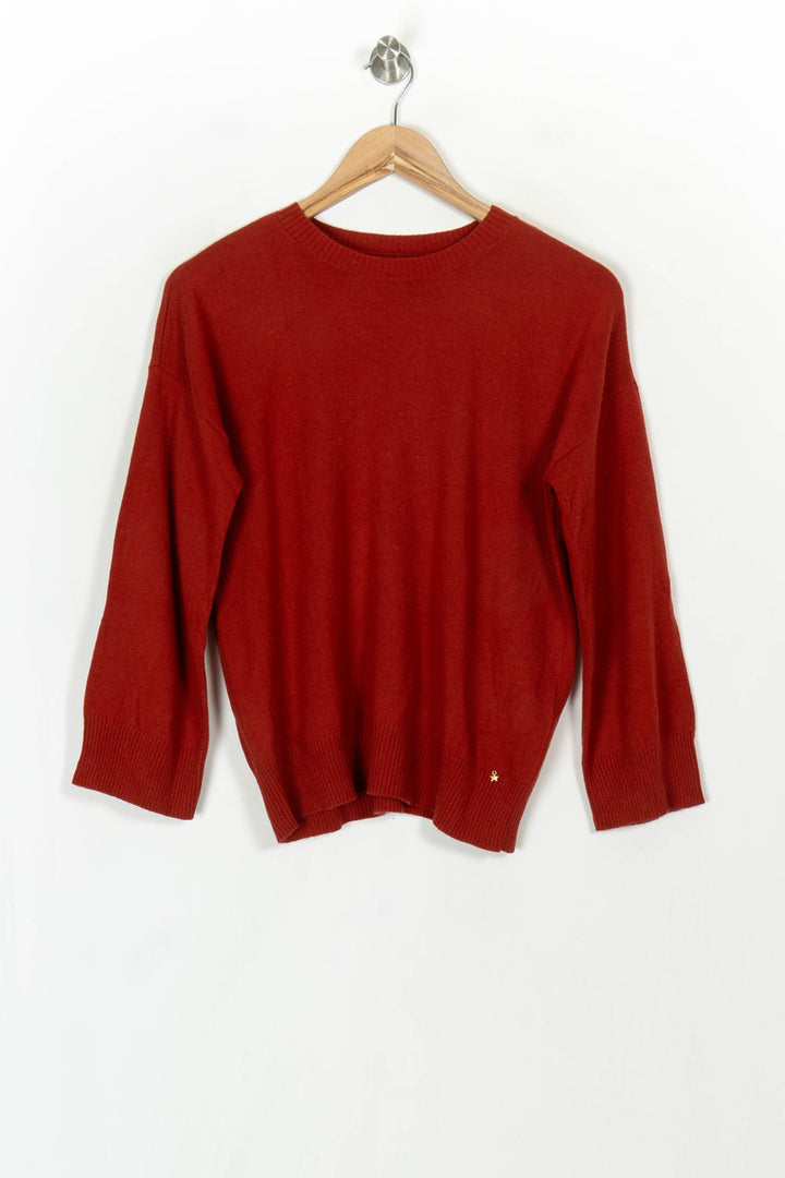 Pull Bordeaux - Taille XS/34 de la marque Des petits hauts | PARAD121830 - Vendu par Paradigme - Image 2