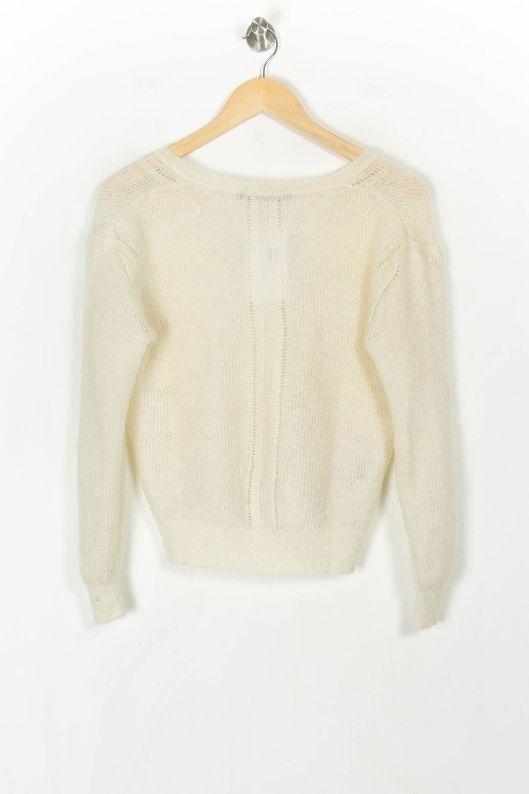 Pull Blanc - Taille XS/34 de la marque Comptoir des Cotonniers | PARAD121832 - Vendu par Paradigme - Image 5