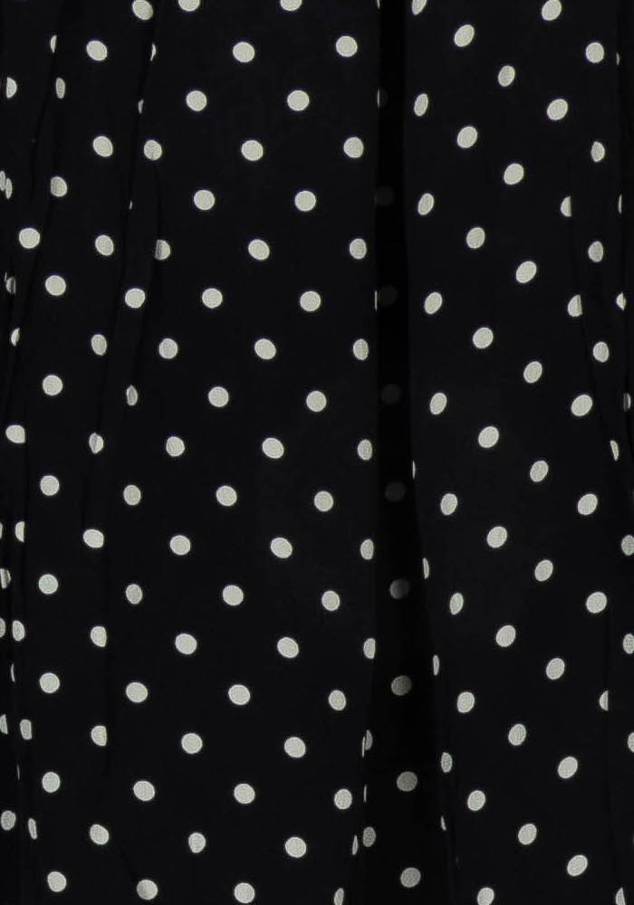 Jupe Midi Noire à Pois Blancs - Taille L/40 de la marque Gerard Darel | PARAD121833 - Vendu par Paradigme - Image 3