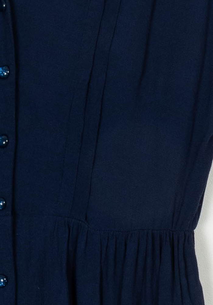 Robe Patineuse Bleue - Taille XS/34 de la marque Des petits hauts | PARAD121838 - Vendu par Paradigme - Image 3