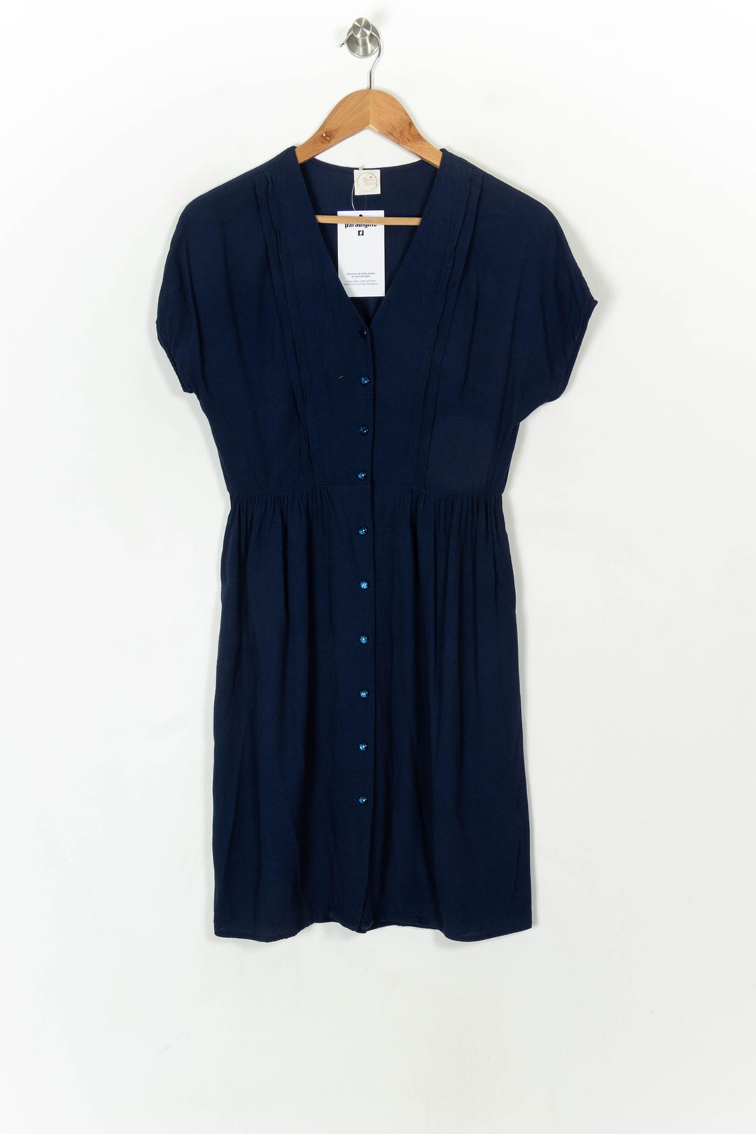 Robe Patineuse Bleue - Taille XS/34 de la marque Des petits hauts | PARAD121838 - Vendu par Paradigme - Image 2