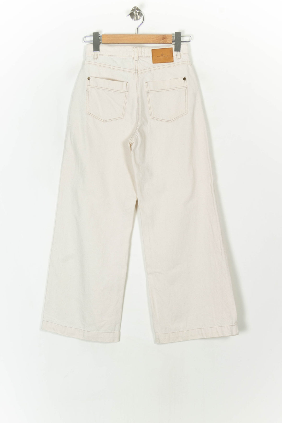 Jean Beige - Taille XS/34 de la marque One Step | PARAD121840 - Vendu par Paradigme - Image 5