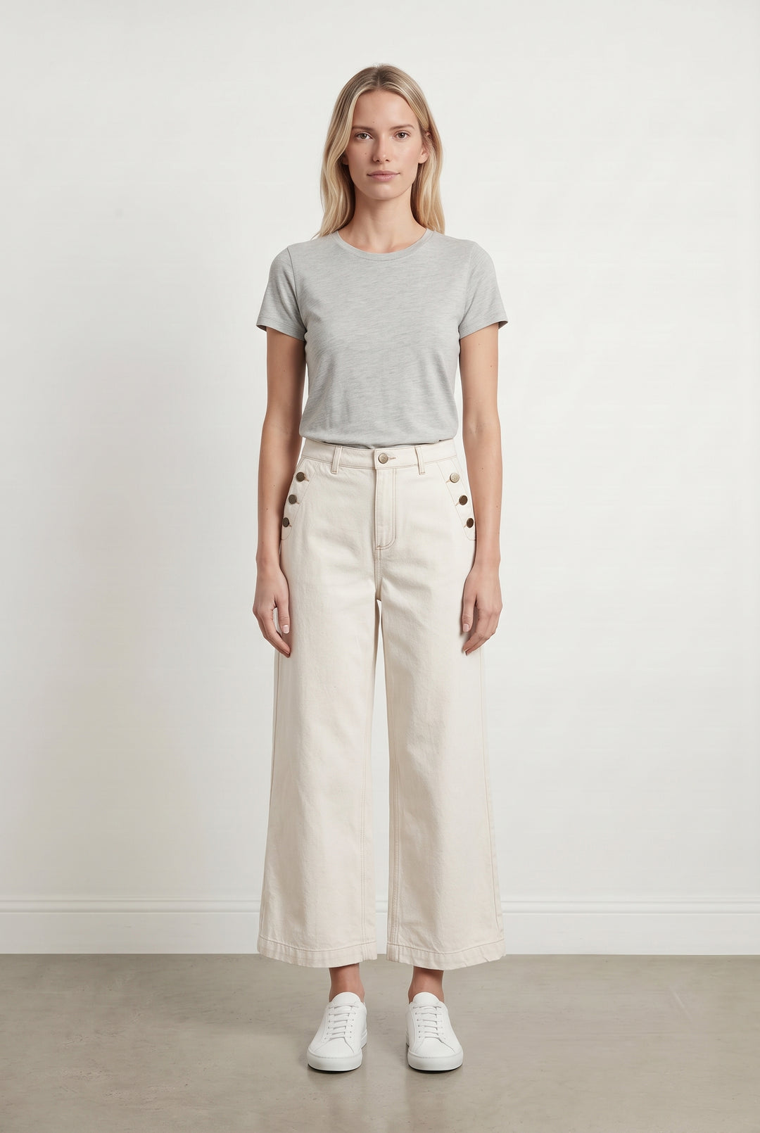 Jean Beige - Taille XS/34 de la marque One Step | PARAD121840 - Vendu par Paradigme - Image 1