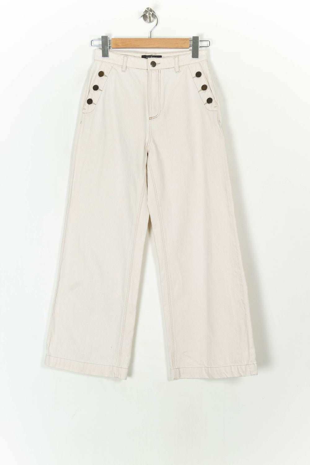 Jean Beige - Taille XS/34 de la marque One Step | PARAD121840 - Vendu par Paradigme - Image 2