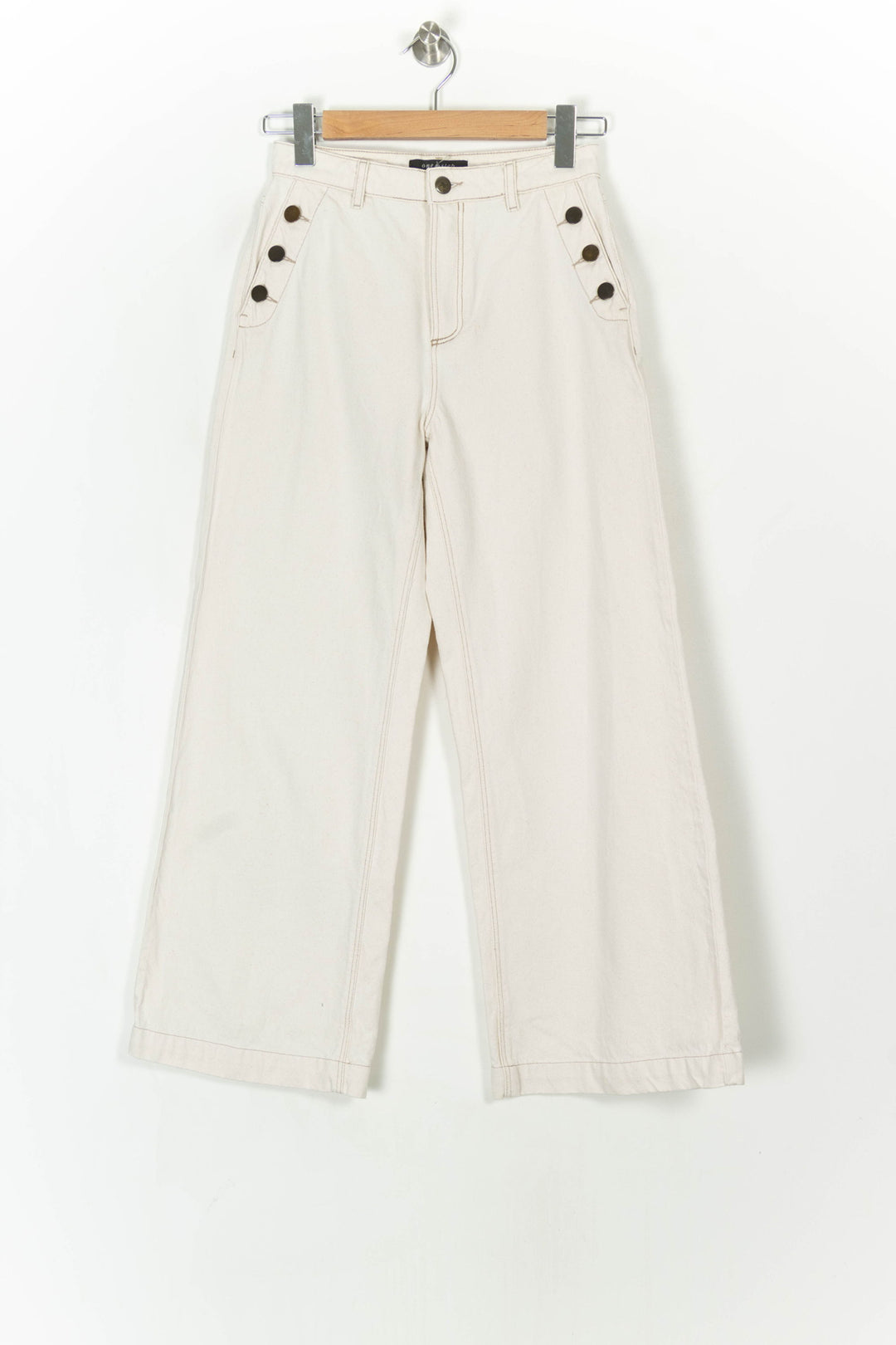 Jean Beige - Taille XS/34 de la marque One Step | PARAD121840 - Vendu par Paradigme - Image 2