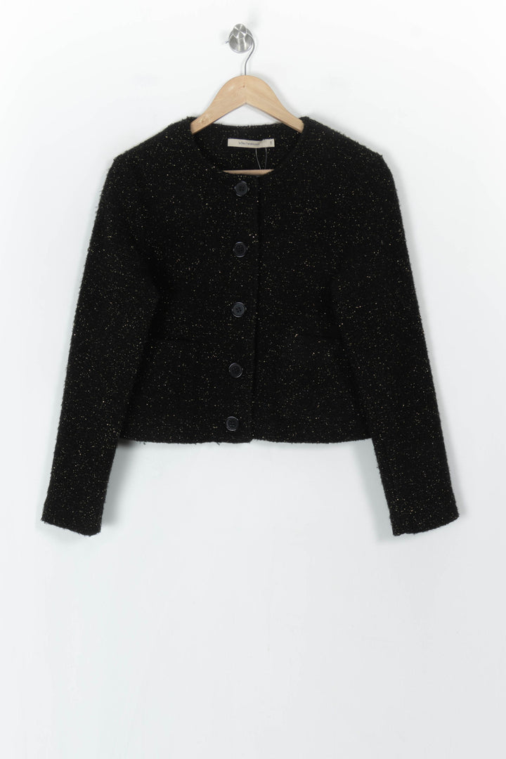 Veste Noire - Taille M/38 de la marque La Fée Maraboutée | PARAD121841 - Vendu par Paradigme - Image 2