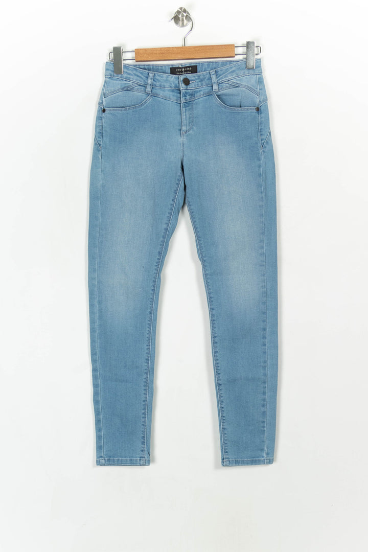 Jean Skinny Bleu - Taille S/36 de la marque One Step | PARAD121844 - Vendu par Paradigme - Image 2