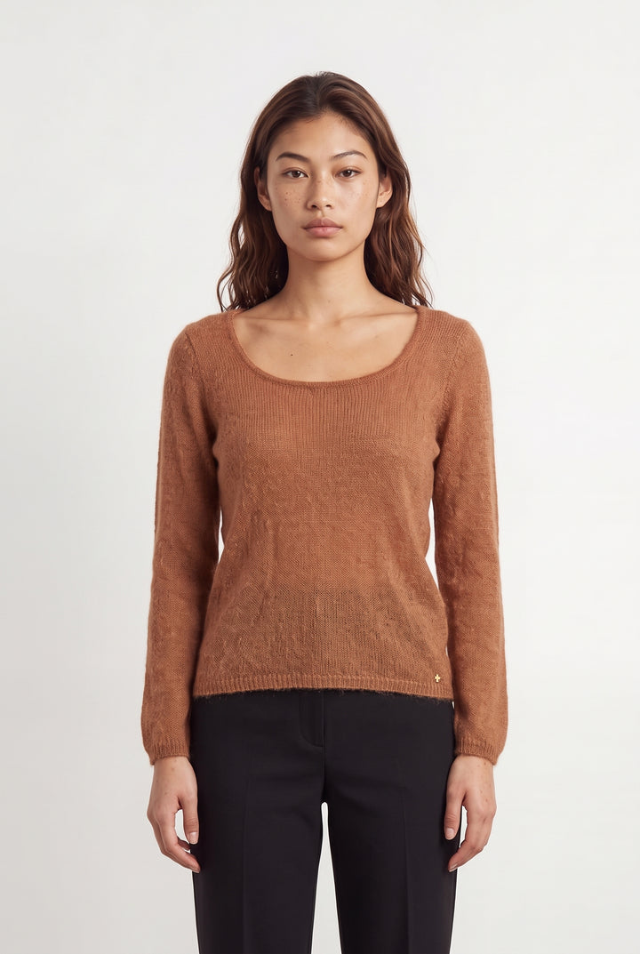 Pull Orange - Taille M/38 de la marque Des petits hauts | PARAD121848 - Vendu par Paradigme - Image 1