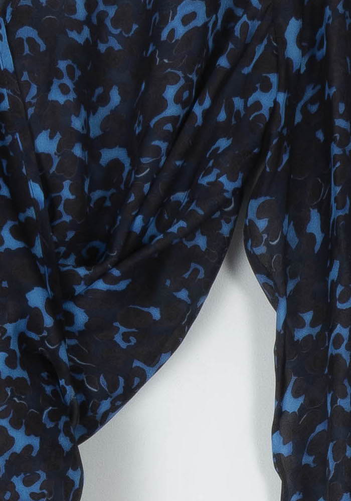 Blouse Noire et Bleue - Taille S/36 de la marque IKKS | PARAD121850 - Vendu par Paradigme - Image 3