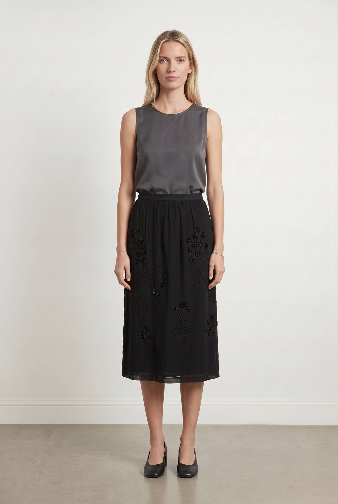 Jupe Noire - Taille M/38 de la marque Stella Forest | PARAD121854 - Vendu par Paradigme - Image 1