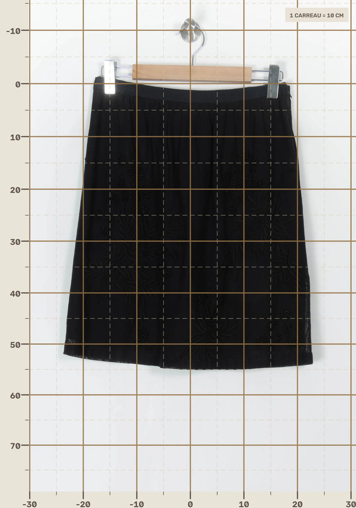 Jupe Noire - Taille M/38 de la marque Stella Forest | PARAD121854 - Vendu par Paradigme - Image 4