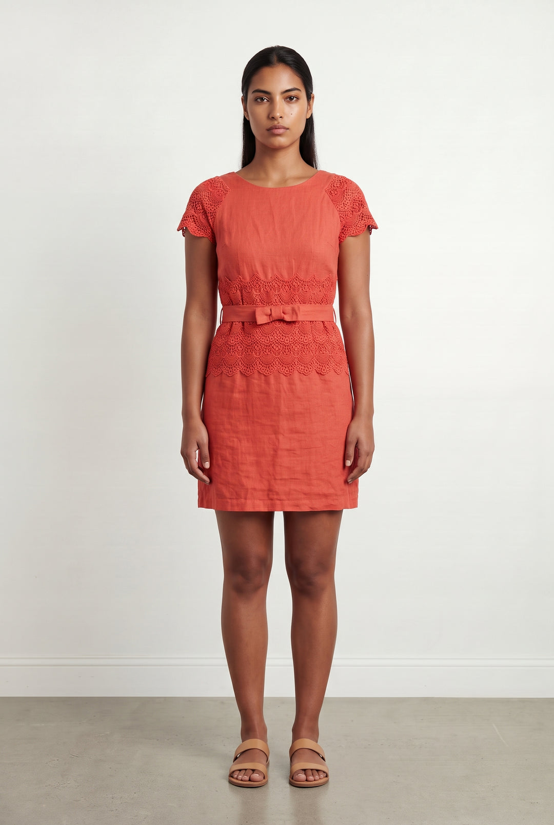 Robe Courte Rose - Taille L/40 de la marque Derhy | PARAD121856 - Vendu par Paradigme - Image 1