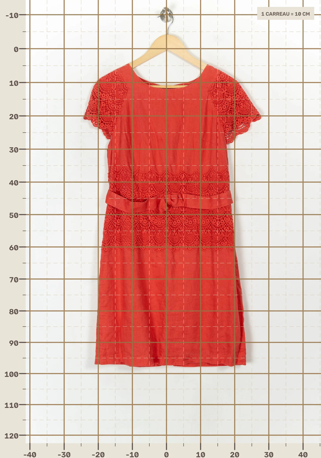 Robe Courte Rose - Taille L/40 de la marque Derhy | PARAD121856 - Vendu par Paradigme - Image 4