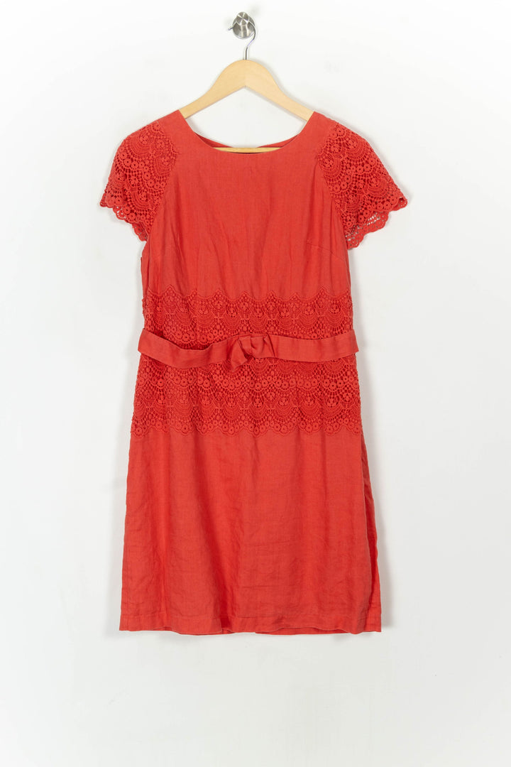 Robe Courte Rose - Taille L/40 de la marque Derhy | PARAD121856 - Vendu par Paradigme - Image 2