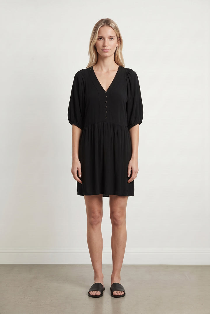 Robe Courte Noire - Taille XS/34 de la marque Des petits hauts | PARAD121857 - Vendu par Paradigme - Image 1