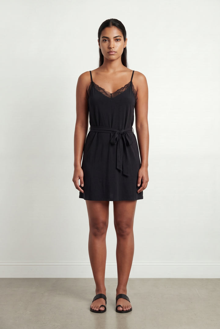 Robe Nuisette Noire - Taille L/40 de la marque Bérénice | PARAD121861 - Vendu par Paradigme - Image 1