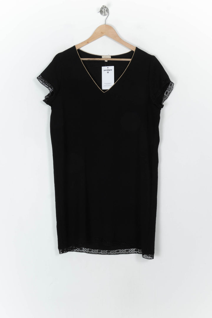 Robe Courte Noire - Taille XXL/44 de la marque Pablo | PARAD121863 - Vendu par Paradigme - Image 2