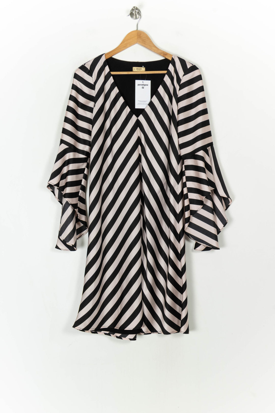 Robe Courte Noire et Blanche - Taille XXXL/46 de la marque Liu Jo | PARAD121864 - Vendu par Paradigme - Image 2