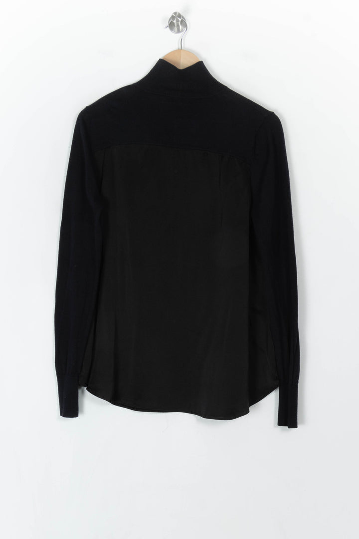 Pull Noir - Taille L/40 de la marque Sandro | PARAD121865 - Vendu par Paradigme - Image 5