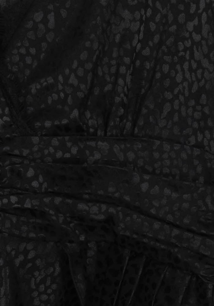 Robe Portefeuille Noire - Taille XXXL/46 de la marque Liu Jo | PARAD121866 - Vendu par Paradigme - Image 3