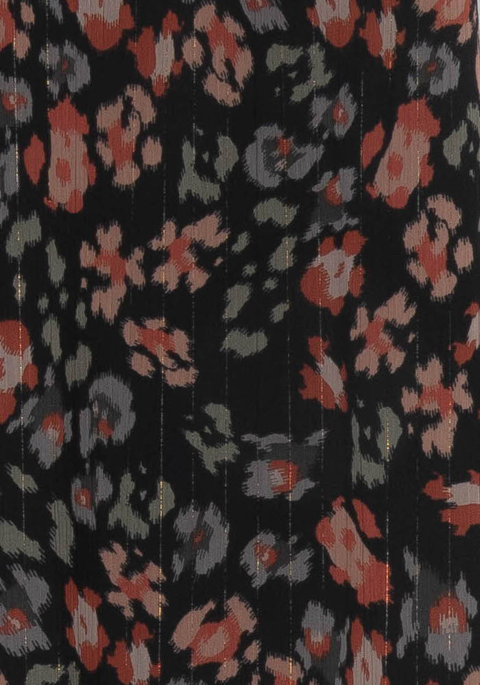 Jupe Longue Noire et Rouge - Taille XS/34 de la marque IKKS | PARAD121867 - Vendu par Paradigme - Image 3