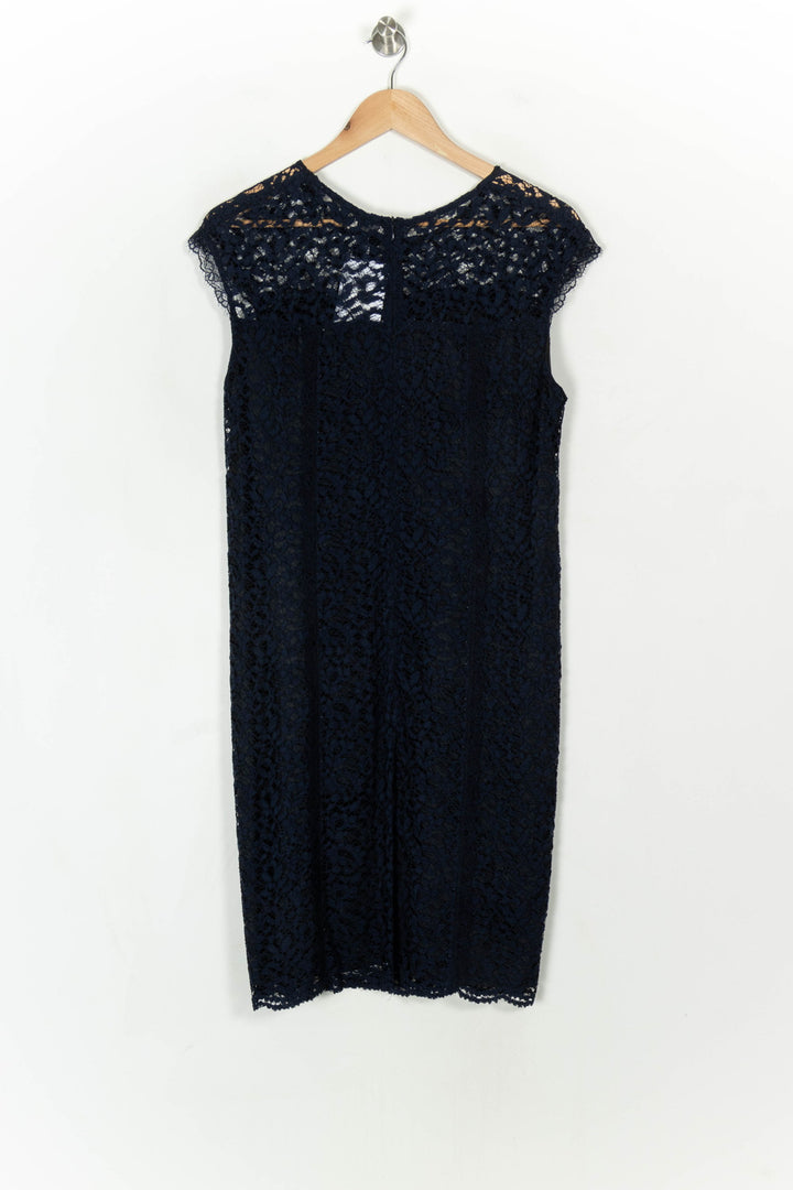 Robe Dentelle Bleue - Taille XXL/44 de la marque Gerard Darel | PARAD121868 - Vendu par Paradigme - Image 5