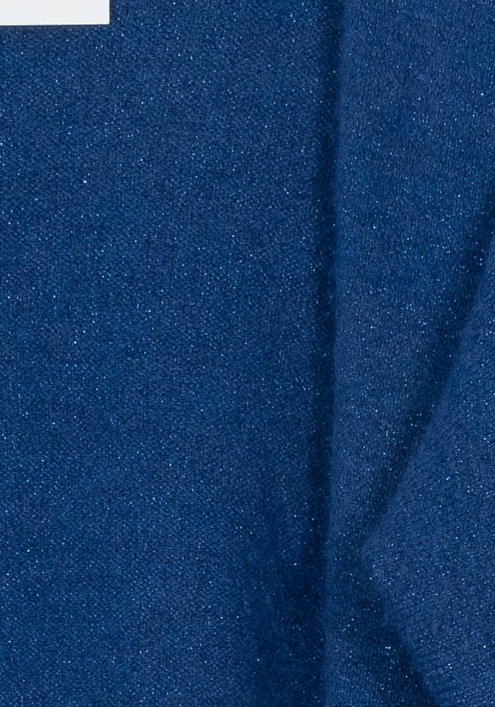 Cardigan Bleu - Taille M/38 de la marque La Fée Maraboutée | PARAD121870 - Vendu par Paradigme - Image 3