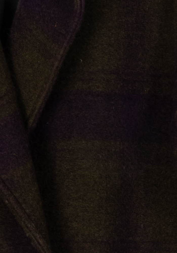 Manteau Marron et Violet - Taille M/38 de la marque La Fée Maraboutée | PARAD121873 - Vendu par Paradigme - Image 3