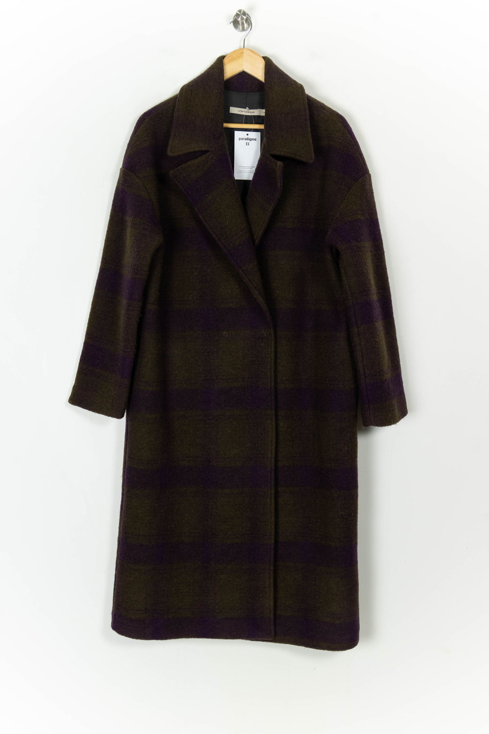 Manteau Marron et Violet - Taille M/38 de la marque La Fée Maraboutée | PARAD121873 - Vendu par Paradigme - Image 2