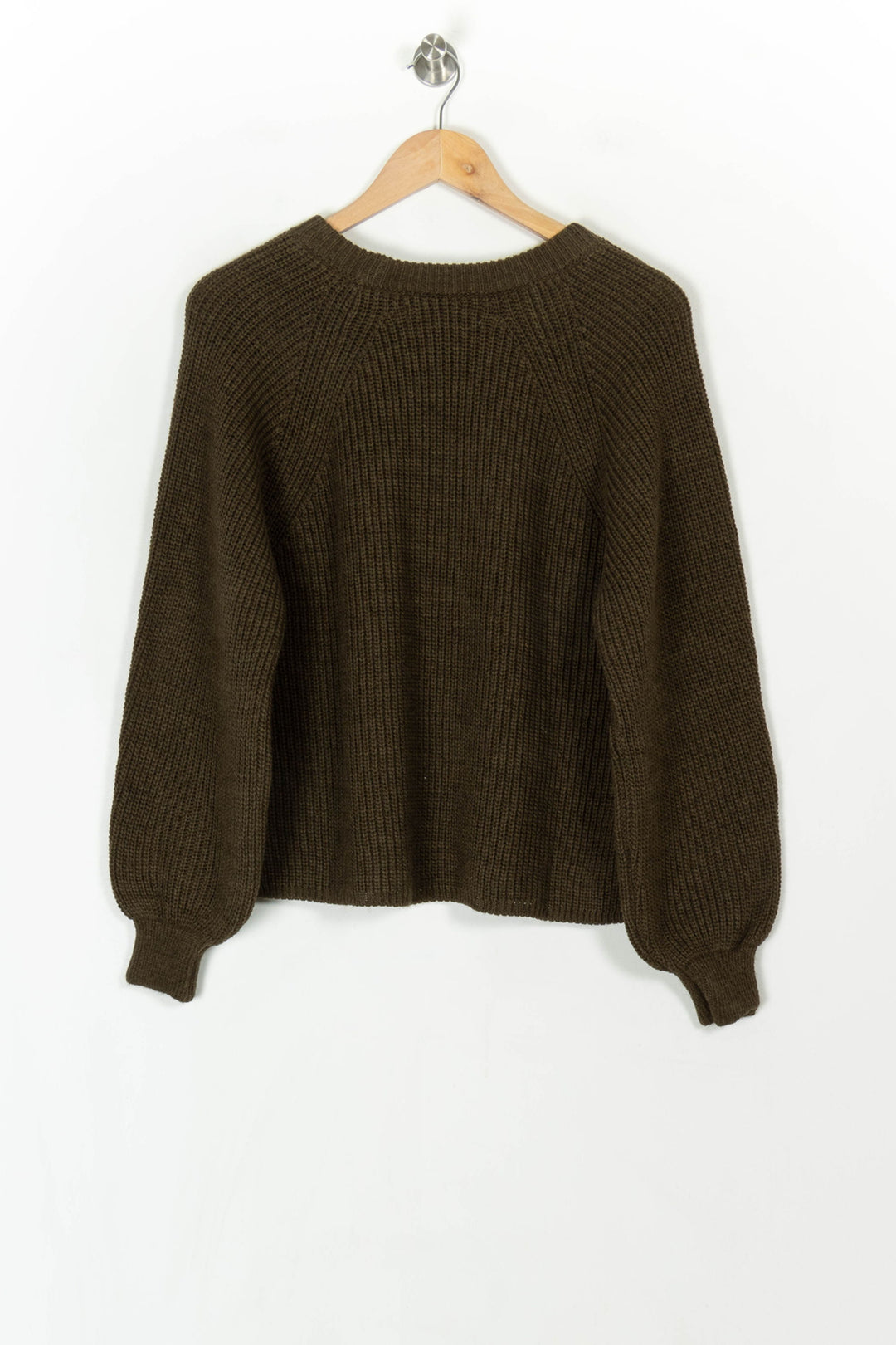 Pull Vert - Taille S/36 de la marque La Fée Maraboutée | PARAD121874 - Vendu par Paradigme - Image 5